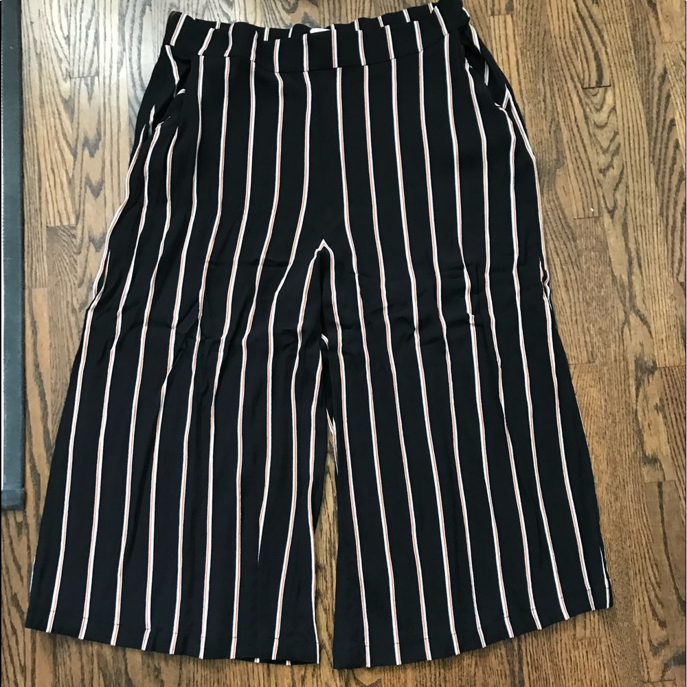 Leigh wide leg cropped pants